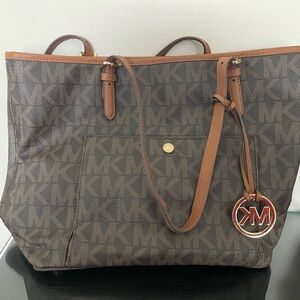 Michael Kors Brown Tote Bag